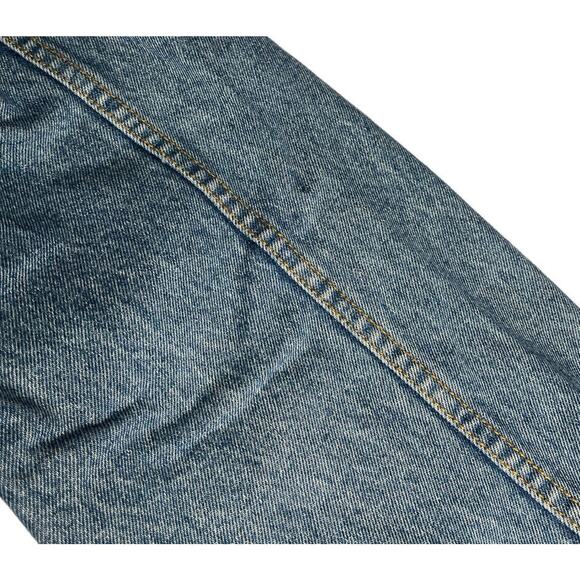 Vintage Lee Denim Trucker Jean Jacket Embroidered Betty Crocker Trix Bunny Sz XL - Picture 9 of 13